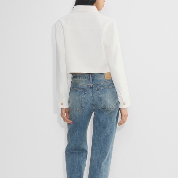 Aritzia little white crepette jacket - Picture 3 of 6